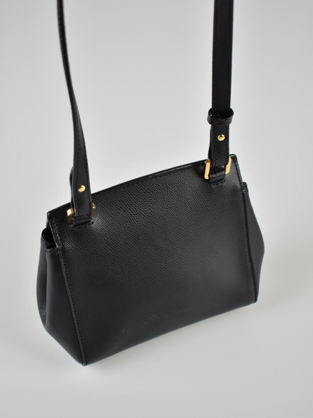 Ralph Lauren Umhängetasche, Leder,schwarz - 2