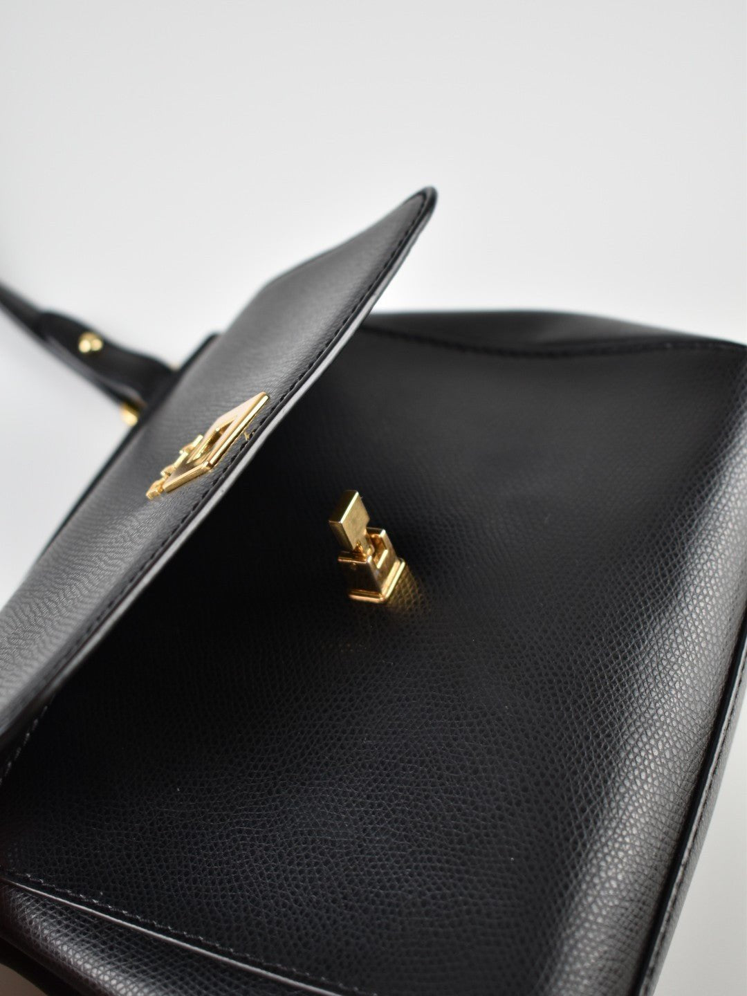 Ralph Lauren Umhängetasche, Leder,schwarz - 7