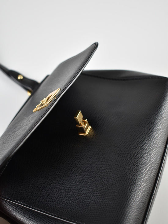 Ralph Lauren Umhängetasche, Leder,schwarz - 7