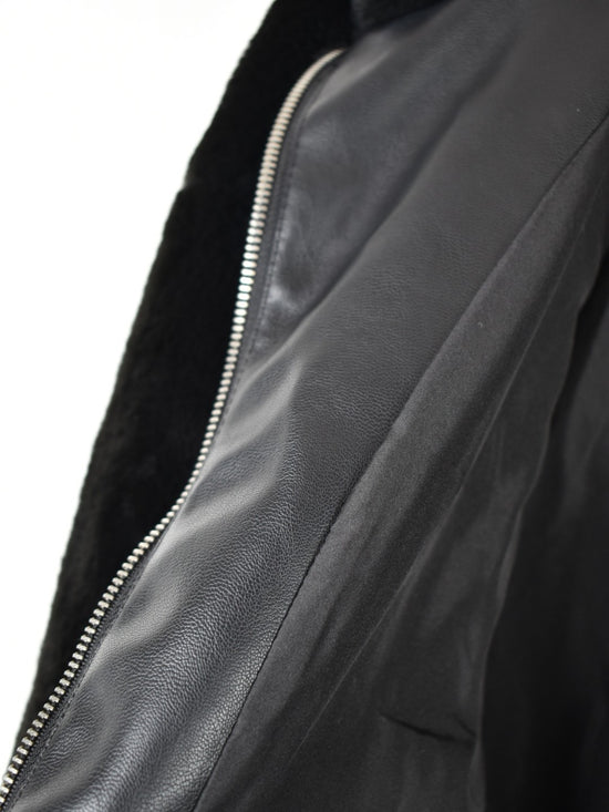 Zara Felljacke mit Kapuze Gr.M, neuwertig - 2ND STORY