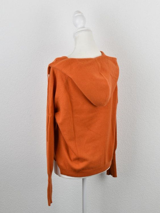 360Cashmere Kapuzenpullover, 100% Cashmere, orange - Pullover - 2ND STORY