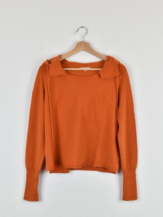 360Cashmere Kapuzenpullover, 100% Cashmere, orange - Pullover - 2ND STORY