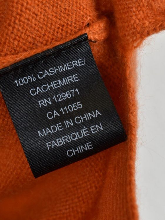 360Cashmere Kapuzenpullover, 100% Cashmere, orange - Pullover - 2ND STORY