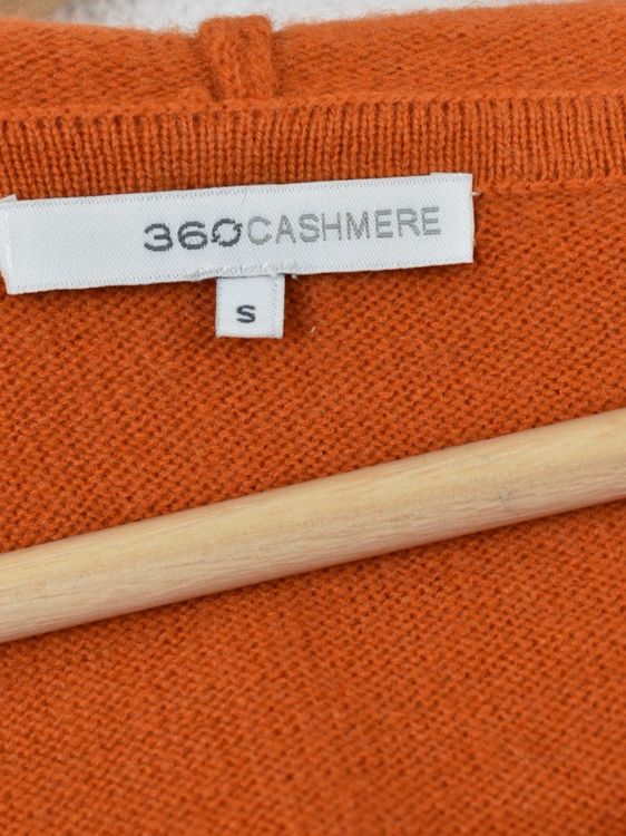 360Cashmere Kapuzenpullover, 100% Cashmere, orange - Pullover - 2ND STORY