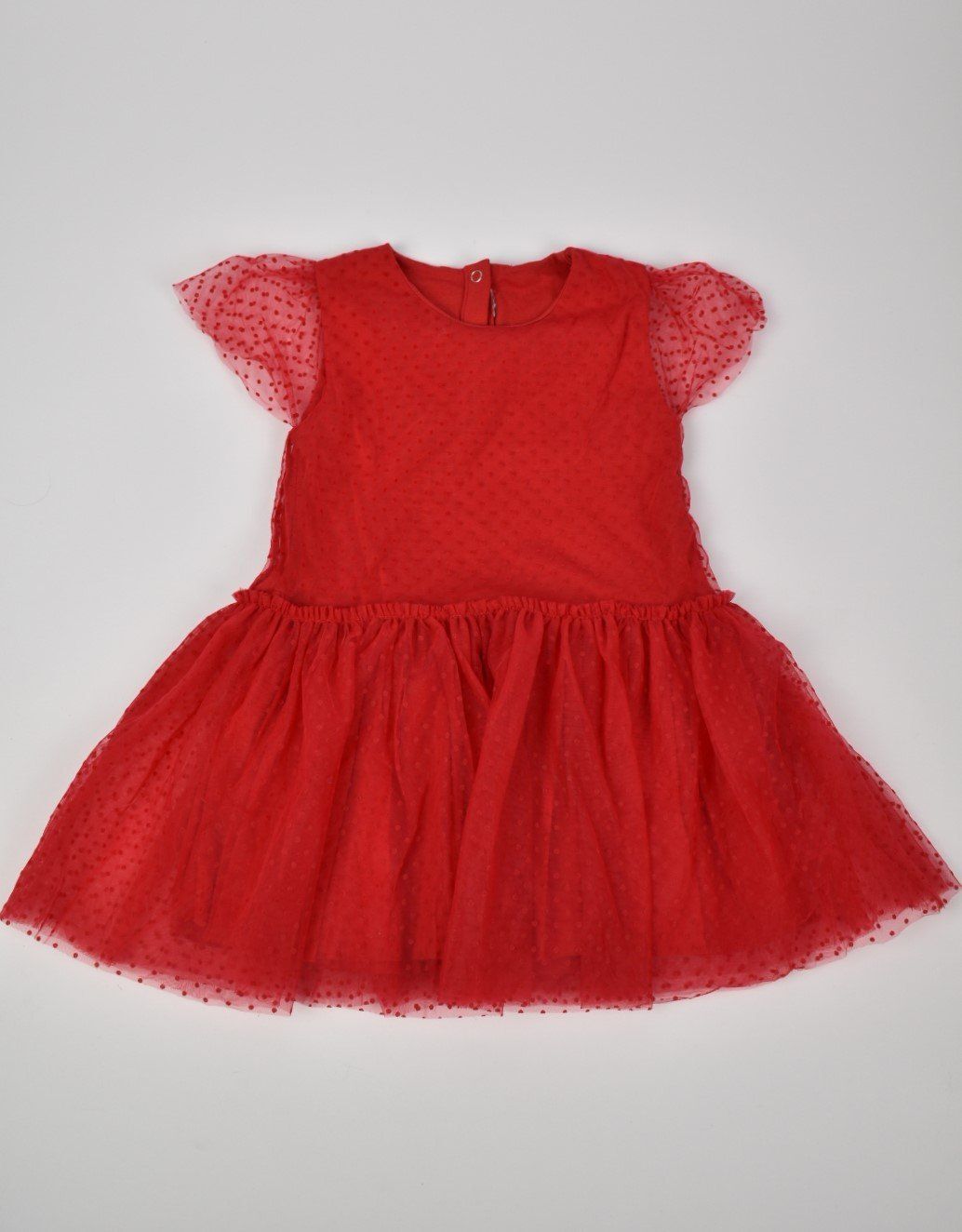 Petit Bateau Kleid, Tüll, Grösse 104 - 0
