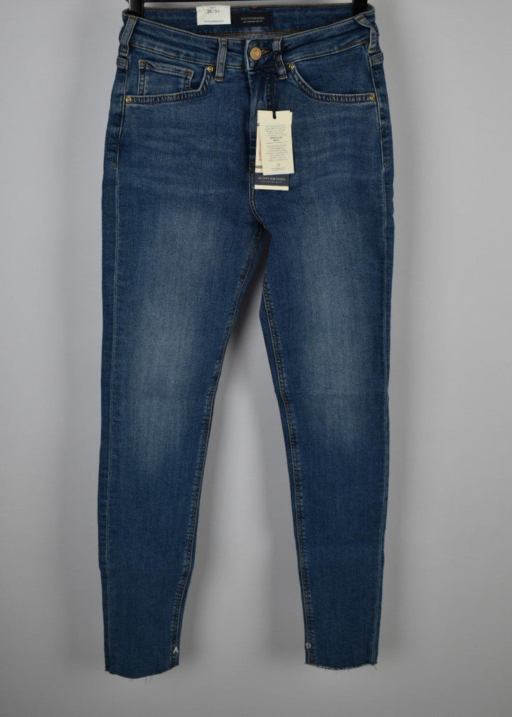 Scotch & Soda High Rise Skinny Cropped Jeans, Gr.26