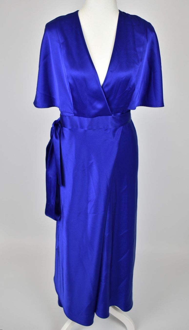 Escada Abendkleid, Wickelkleid, Gr.34