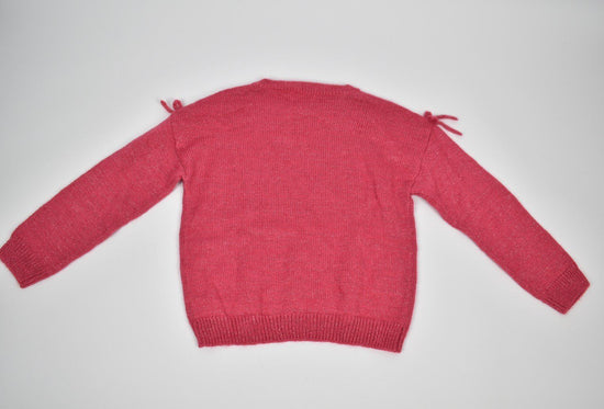 Lili Gaufrette Pullover mit Glitzerfäden Gr.140