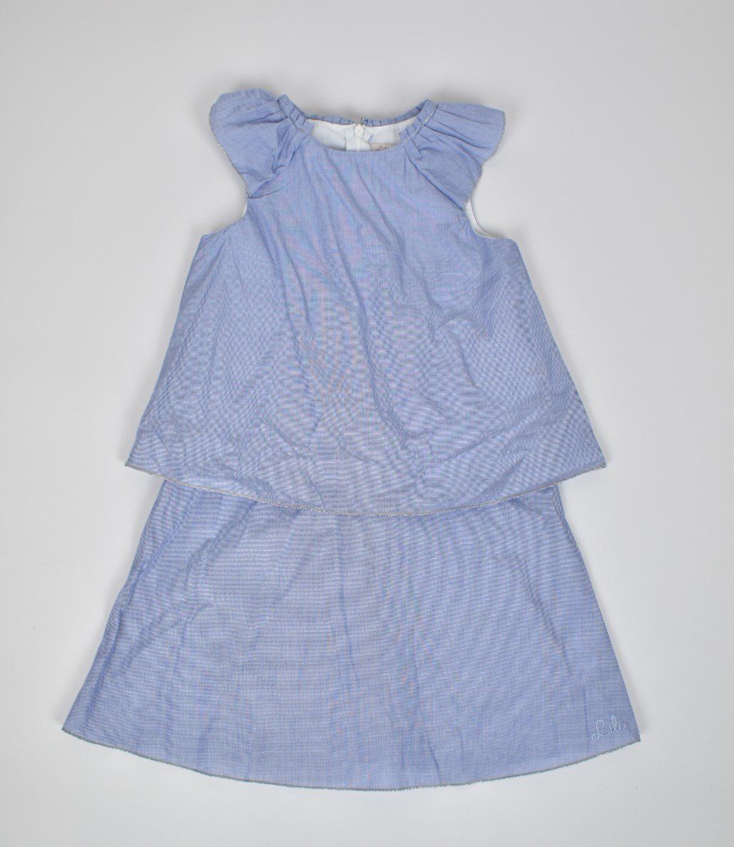 Lili Gaufrette Sommerkleid, Gr.110 - 0