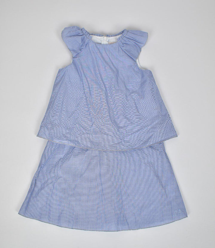 Lili Gaufrette Sommerkleid, Gr.110 - 0