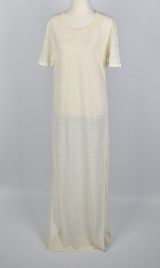 Pringle of Scotland Maxikleid, Gr.S, 62% Leinen - 0