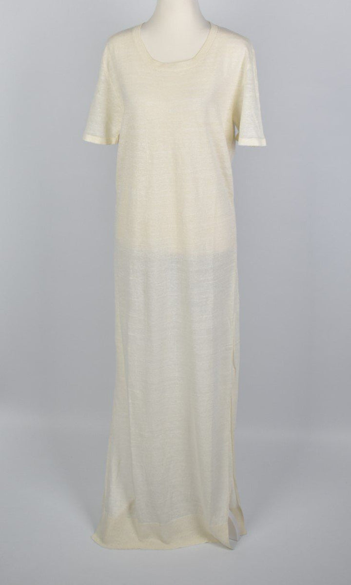 Pringle of Scotland Maxikleid, Gr.S, 62% Leinen - 0