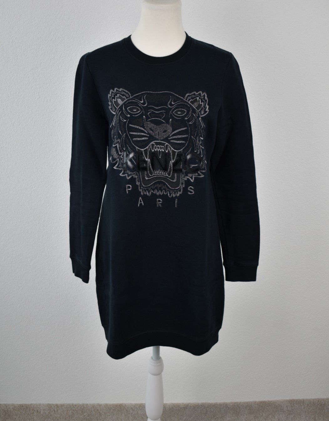 Kenzo Sweatkleid, Gr.S, dunkelblau