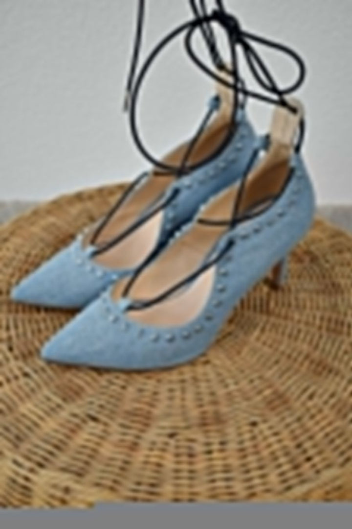 Navyboot Pumps Gr.38 denim - 0