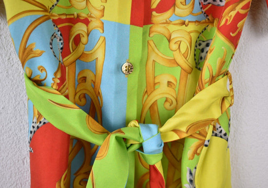 Versace Seidenkleid Gr.110 - 5