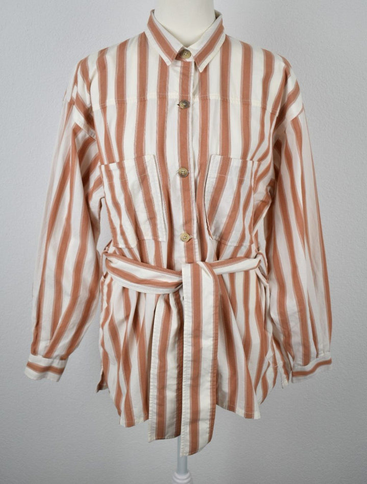 Closed Bluse, oversized, Gr.M - 0