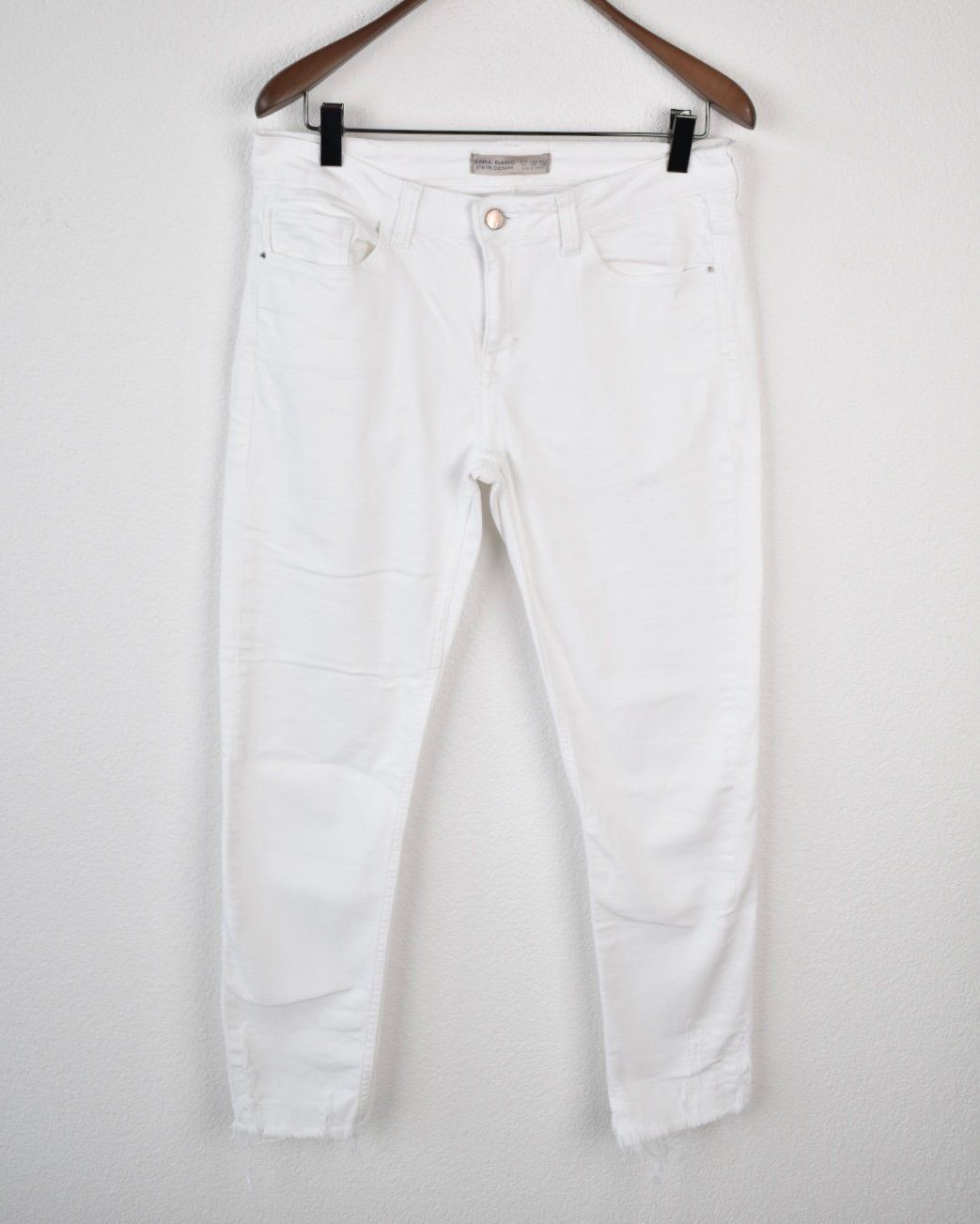 Zara Skinny Jeans Gr.40 weiss