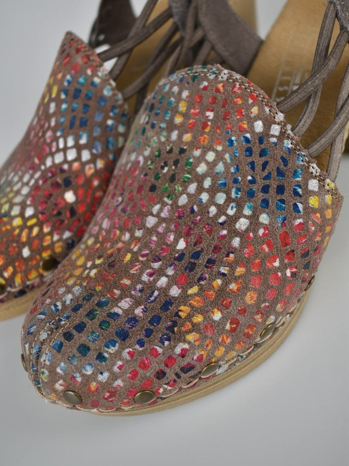 Rieker Leder Clogs Gr.38 - 1