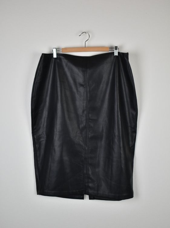 Abercrombie & Fitch Lederrock, veganes Leder, Gr.XL