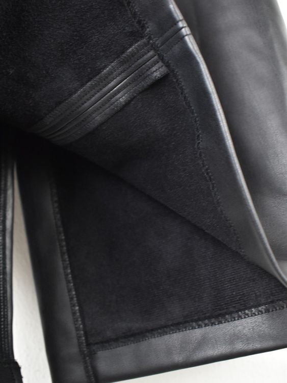 Abercrombie & Fitch Lederrock, veganes Leder, Gr.XL