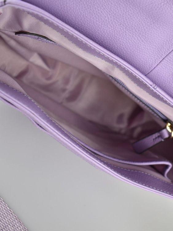 Abro Umhängetasche, unbenutzt, Flieder, Leder - Handtasche - 2ND STORY