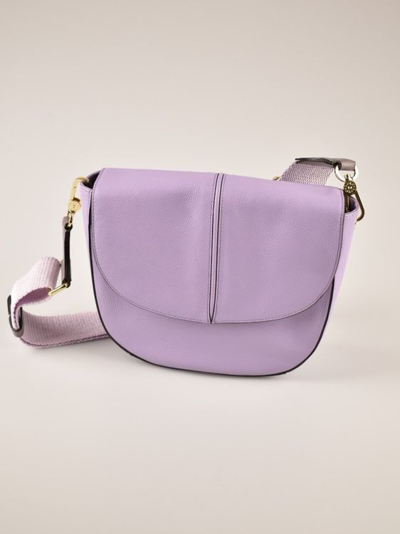 Abro Umhängetasche, unbenutzt, Flieder, Leder - Handtasche - 2ND STORY