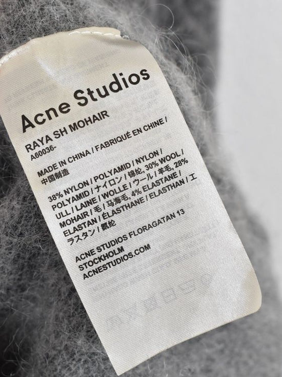 Acne Studios Cardigan, grau, Mohair, Gr.L, oversized