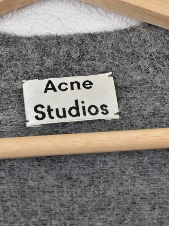 Acne Studios Cardigan, grau, Mohair, Gr.L, oversized