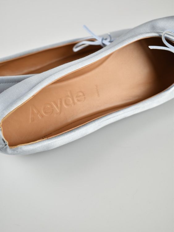 Aeyde Gabriella Ballerina, neu, Grösse 39 - 39.5, Satinoptik - Ballerina - 2ND STORY