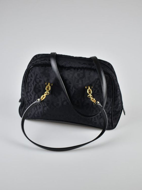 Aigner Handtasche Nylon/Leder, sehr guter Zustand