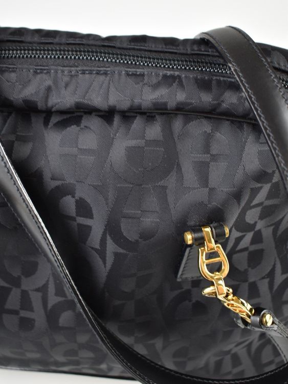 Aigner Handtasche Nylon/Leder, sehr guter Zustand