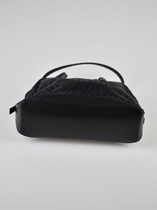 Aigner Handtasche Nylon/Leder, sehr guter Zustand