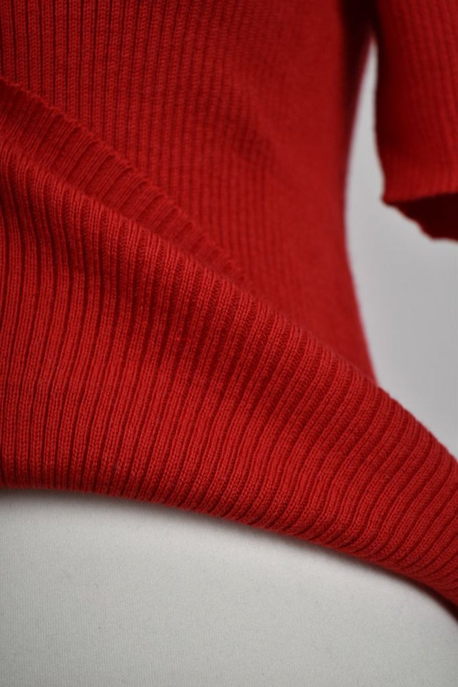 Aigner Kurzarm Pullover Gr.36 100% Wolle