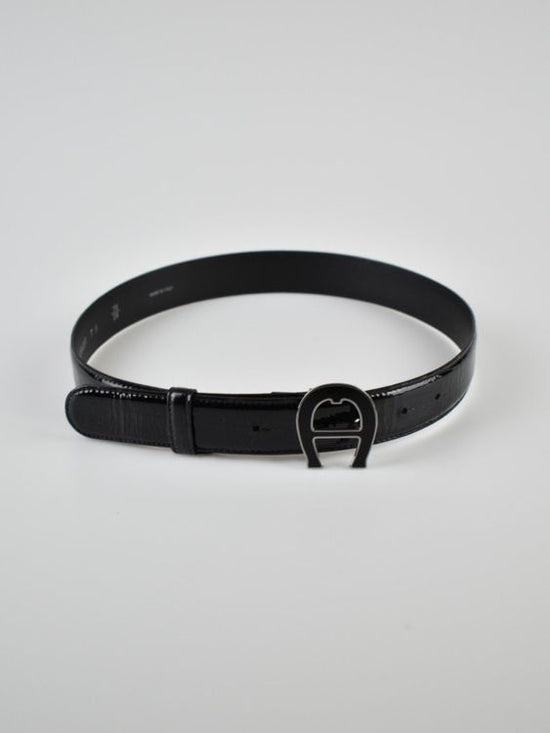 Aigner Lackleder Gürtel Gr.70