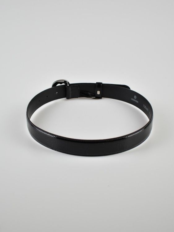 Aigner Lackleder Gürtel Gr.70