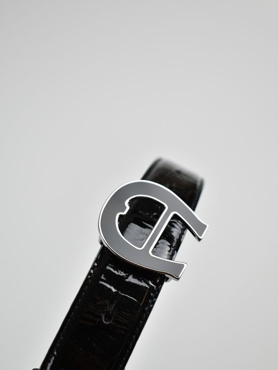 Aigner Lackleder Gürtel Gr.70