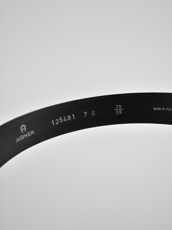 Aigner Lackleder Gürtel Gr.70