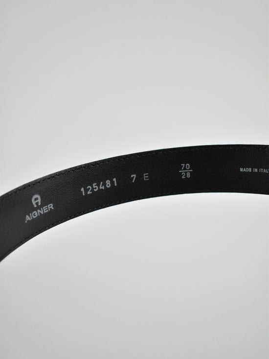 Aigner Lackleder Gürtel Gr.70