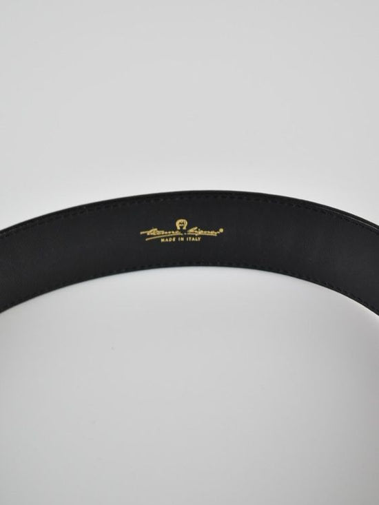 Aigner Ledergürtel Gr.65, schwarz