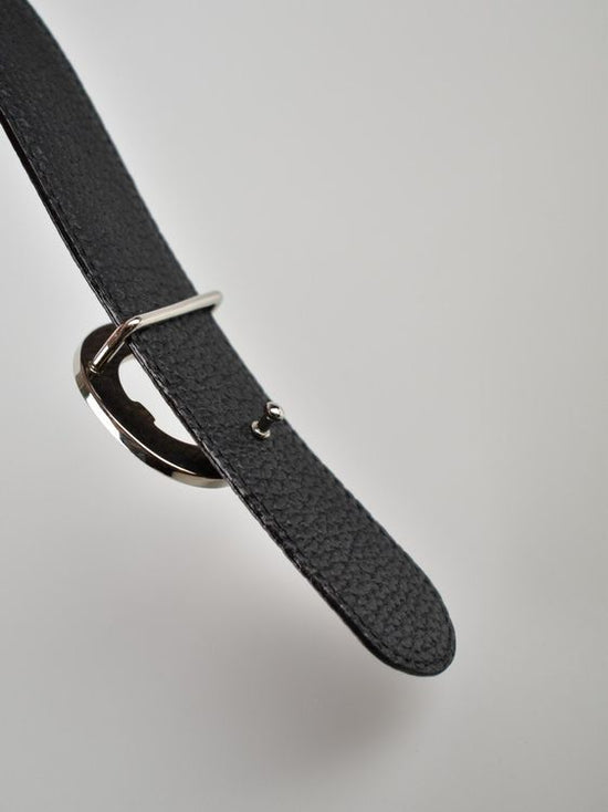 Aigner Ledergürtel, reversible, schwarz/braun, Gr.75