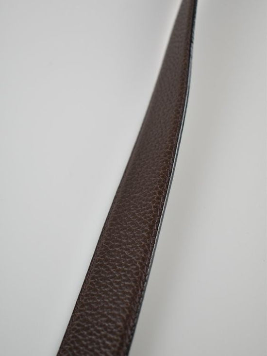 Aigner Ledergürtel, reversible, schwarz/braun, Gr.75