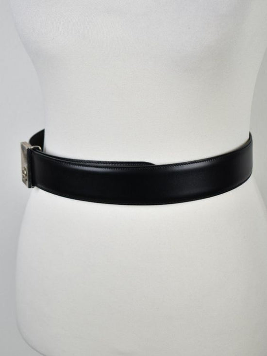Aigner Ledergürtel, schwarz, Gr.70, neuwertig