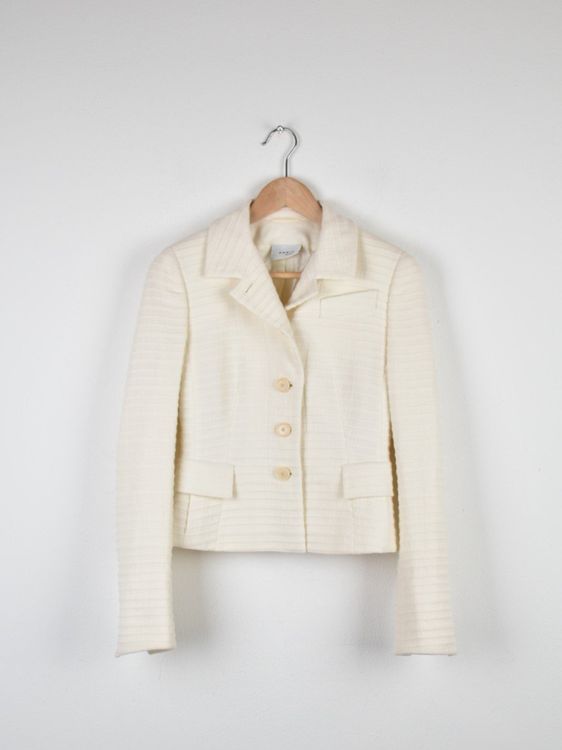 Akris Blazer Gr.34, 90% Wolle, offwhite | 2ND STORY 