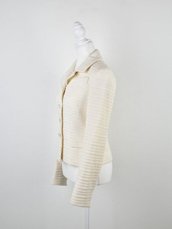 Akris Blazer Gr.34, 90% Wolle, offwhite | 2ND STORY 