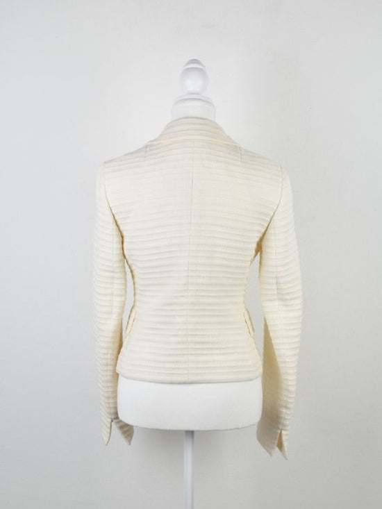 Akris Blazer Gr.34, 90% Wolle, offwhite | 2ND STORY 
