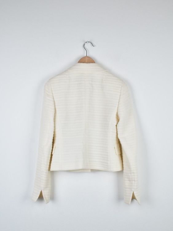Akris Blazer Gr.34, 90% Wolle, offwhite | 2ND STORY 