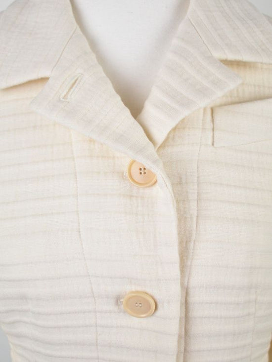 Akris Blazer Gr.34, 90% Wolle, offwhite | 2ND STORY 