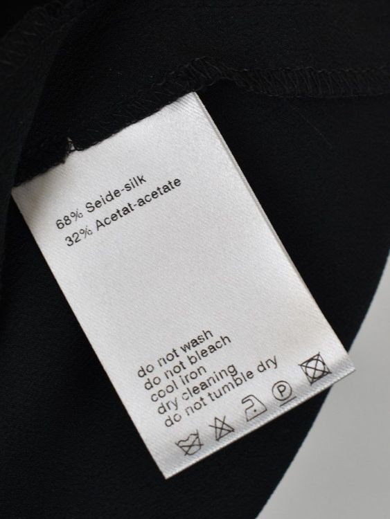 Akris Kleid, Gr.42, schwarz mit Stoffblüten - Kleid - 2ND STORY