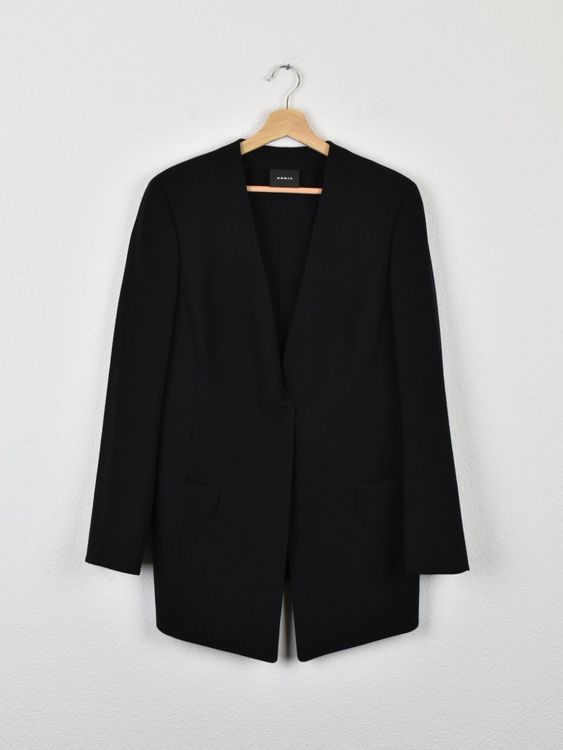 Akris Longblazer, Gr.40, schwarz, neuwertig - Blazer - 2ND STORY