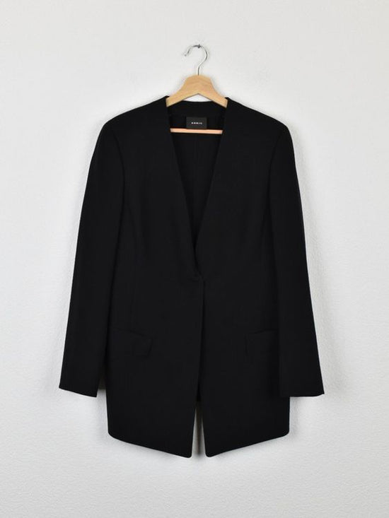 Akris Longblazer, Gr.40, schwarz, neuwertig - Blazer - 2ND STORY
